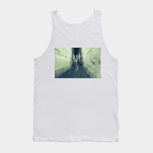 Urban night scene Montpellier France urban & architectural Tank Top